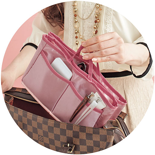 女性のこだわりスマートバッグイン