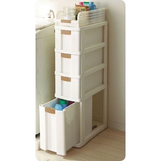 トレー付きすき間収納ボックス - セシール