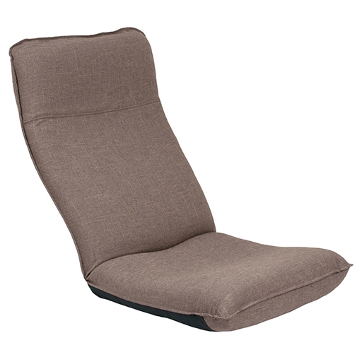 腰に優しい座椅子FR(ヘッドレスト付き) - セシール