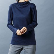 接結ウール混Tシャツ(日本製)