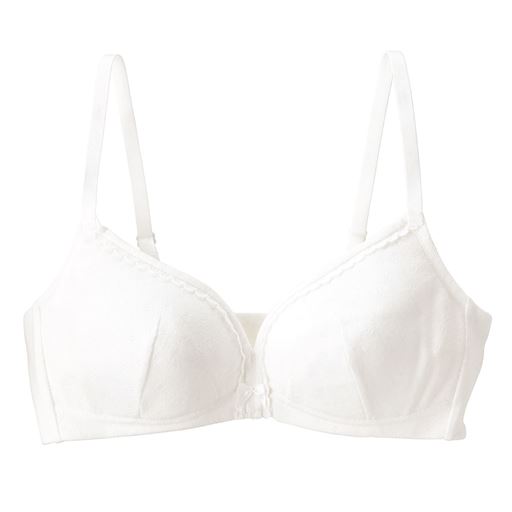 ソフトブラ(TシャツみたいなブラR)(ノンワイヤーかぶりタイプ)<br><br>オフホワイト