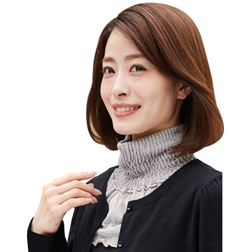 シルクネックカバー セシール Cecile