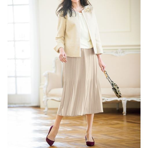 プリーツスカート フォーマル 卒業式 入学式 セシール Cecile プリーツスカート フォーマル 卒業式 入学式 セシール Cecile