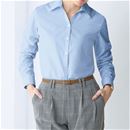 形態安定ベルカラーシャツ（長袖）