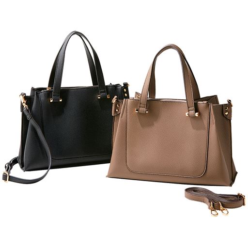 毎日便利なキレイめ膝乗りバッグ セシール Cecile 毎日便利なキレイめ膝乗りバッグ セシール Cecile