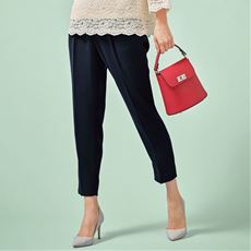 おすすめシワにならないズボン 通販 セシール Cecile