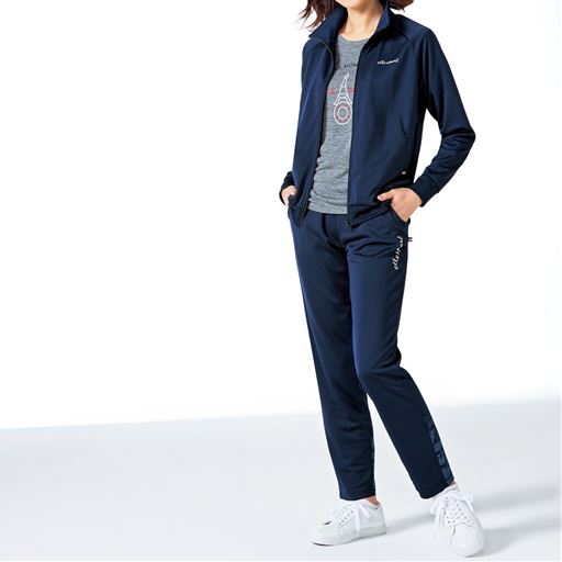 ジャージブルゾン Elle Sport セシール Cecile ジャージブルゾン Elle Sport セシール Cecile
