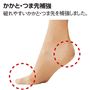 破れやすいかかと・つま先を補強しました。