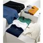 オーガニックコットン100%Tシャツ<br>8色展開です<br>＊ヘンリーネックは同シリーズのJK-617、Vネックは同シリーズのJK-592です