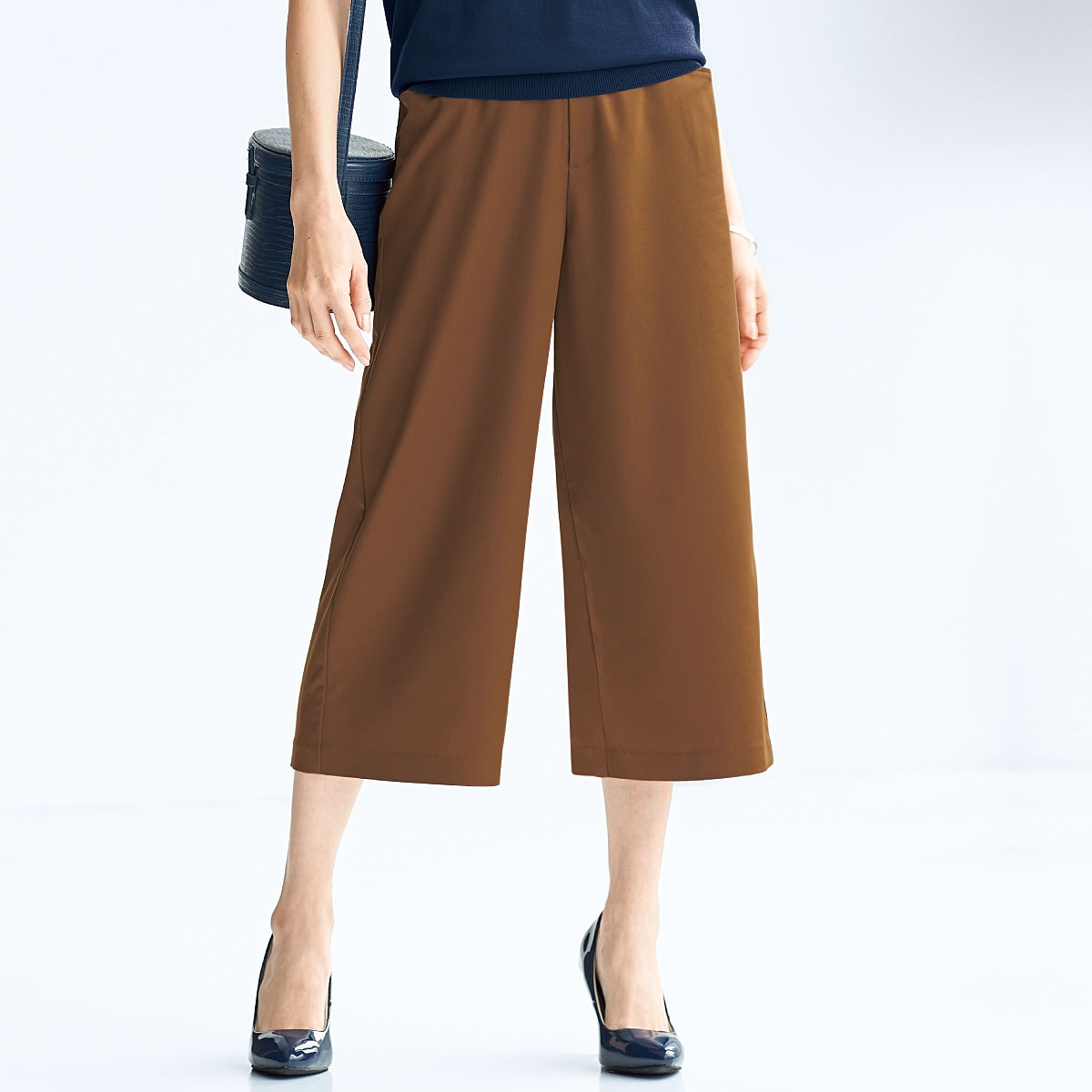 テンセル 繊維混ガウチョパンツ 洗濯機ok 接触冷感 ファッション通販ならセシール Cecile テンセル 繊維混ガウチョパンツ 洗濯機ok 接触冷感 ファッション通販ならセシール Cecile