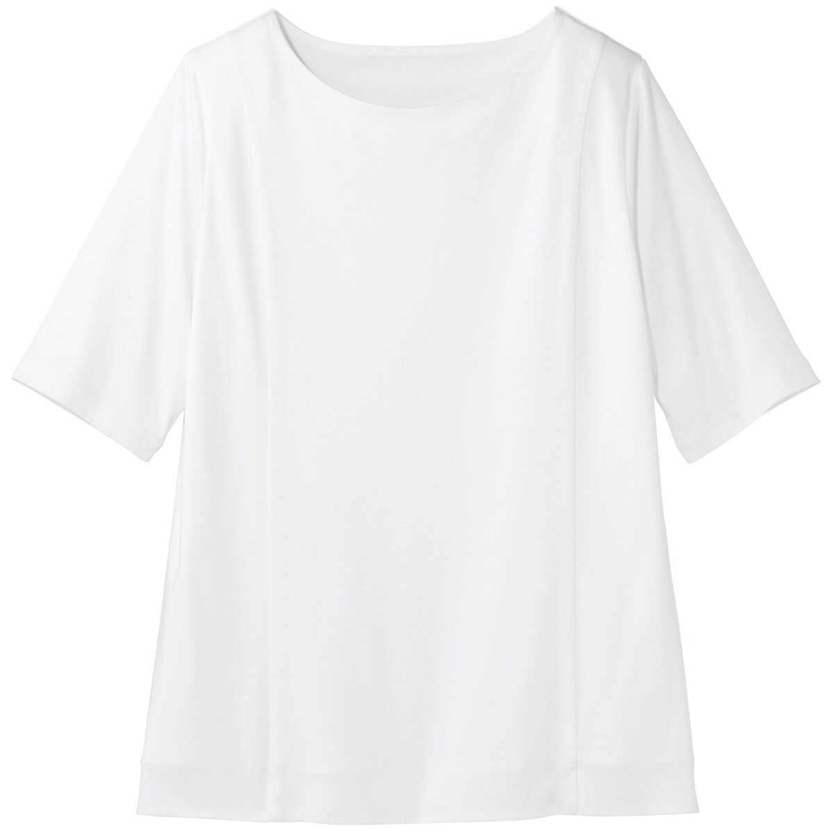 2枚仕立てクルーネックtシャツ グラマーさん用サイズ有 胸のサイズで選べる ぽっちゃりさんサイズ ファッション通販ならセシール Cecile