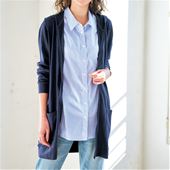 ぽっちゃりさんサイズ Uvカットスラブロングパーカー 綿100 セシール Cecile ぽっちゃりさんサイズ Uvカットスラブロングパーカー 綿100 セシール Cecile