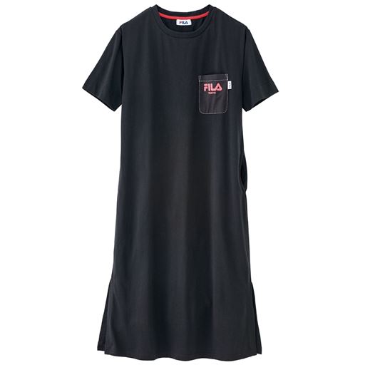 ぽっちゃりさんサイズ Tワンピース Fila セシール Cecile