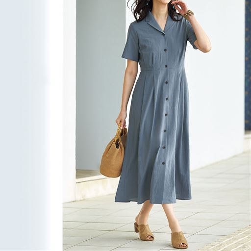 シャツワンピース セシール Cecile