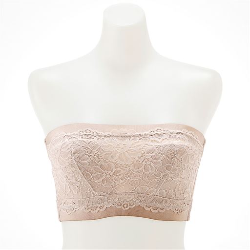 チューブトップブラ ソフトワイヤー入り フルカップ セシール Cecile