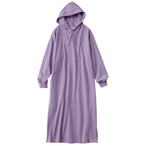 ミニ裏毛のパーカーワンピース セシール Cecile