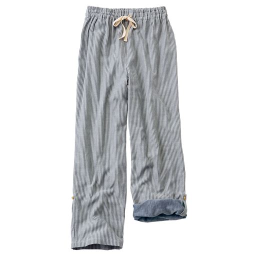 心地よいダブルガーゼパンツ 綿100 セシール Cecile 心地よいダブルガーゼパンツ 綿100 セシール Cecile