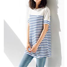 おすすめ半袖ロングtシャツ 通販 セシール Cecile おすすめ半袖ロングtシャツ 通販 セシール Cecile