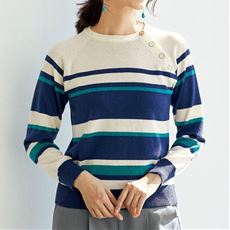 おすすめボーダーセーター 通販 セシール Cecile おすすめボーダーセーター 通販 セシール Cecile
