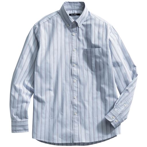 ナチュラルストレッチ素材シャツ 綿100 セシール Cecile ナチュラルストレッチ素材シャツ 綿100 セシール Cecile