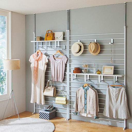 壁面突っ張りラダーパーテーションシリーズ セシール Cecile