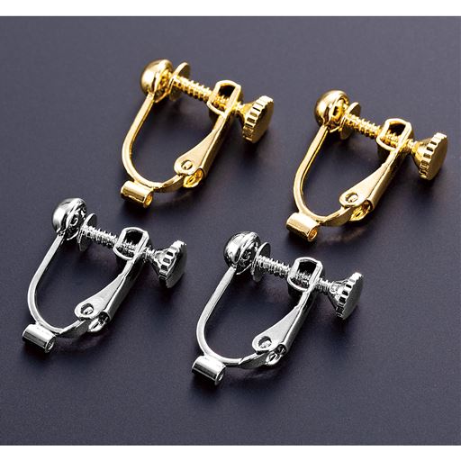 ピアスがイヤリングになる金具 2色組 セシール Cecile