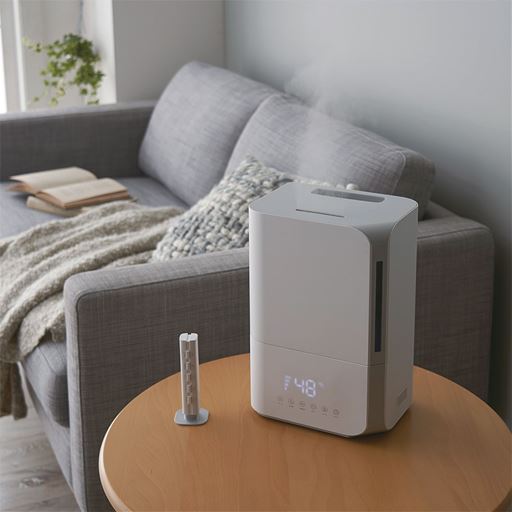 センサー付ハイブリット式加湿器 セシール Cecile センサー付ハイブリット式加湿器 セシール Cecile