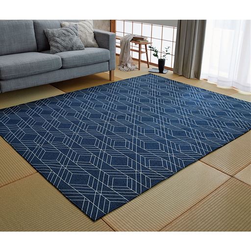 シェニールラグ 北欧幾何 セシール Cecile