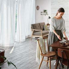 おすすめ夜透けないレースのカーテン 通販 セシール Cecile