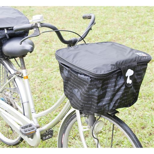 Snoopy スヌーピー 2段式自転車カゴカバー セシール Cecile Snoopy スヌーピー 2段式自転車カゴカバー セシール Cecile