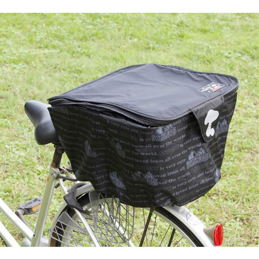 Snoopy スヌーピー 2段式自転車カゴカバー セシール Cecile Snoopy スヌーピー 2段式自転車カゴカバー セシール Cecile
