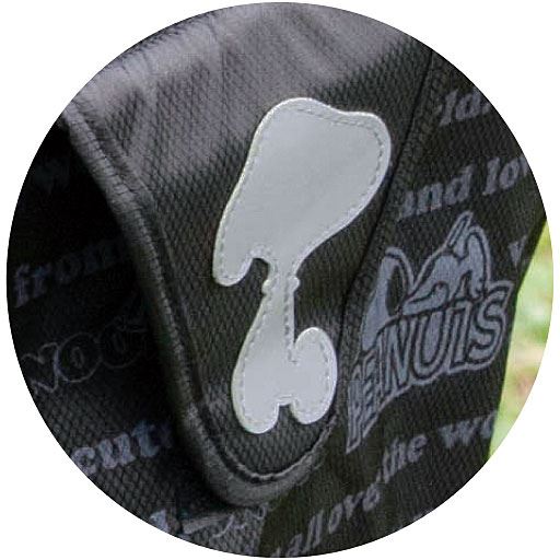 Snoopy スヌーピー 2段式自転車カゴカバー セシール Cecile