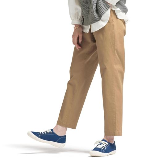 テーパードチノパンツ ストレッチ 選べる2レングス 洗濯機ok セシール Cecile