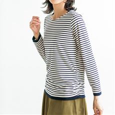 おすすめボーダー長袖tシャツ 通販 セシール Cecile おすすめボーダー長袖tシャツ 通販 セシール Cecile