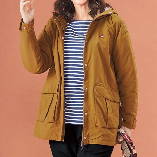 裏フリースマウンテンパーカー Logos 撥水 セシール Cecile 裏フリースマウンテンパーカー Logos 撥水 セシール Cecile