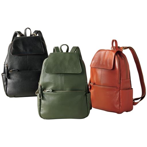 豊岡工房 牛革リュック 日本製 セシール Cecile