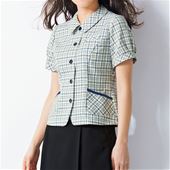 オーバーブラウス 事務服 洗濯機ok 撥水 セシール Cecile