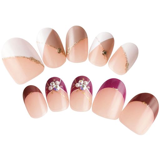 Press Go ネイルチップ 2種セット セシール Cecile Press Go ネイルチップ 2種セット セシール Cecile