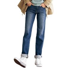 レディース ストレートパンツ デニム 通販 セシール Cecile