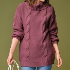 おすすめ黒タートルネックセーター 通販 セシール Cecile