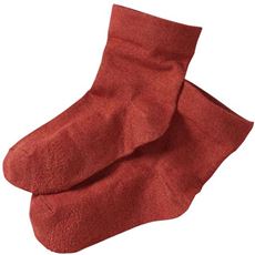 足裏パイルのゆったりソックス
