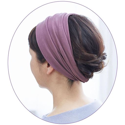 髪メイク レディースウィッグターバン セシール Cecile
