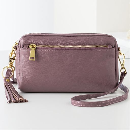 牛革コンパクトショルダー セシール Cecile