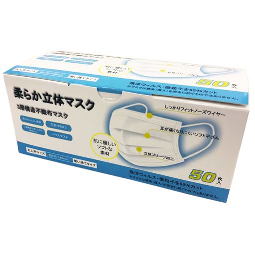 使い捨てマスク50枚入り セシール Cecile
