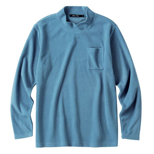 スマートヒート フリースハイネック長袖tシャツ 吸湿発熱素材 静電気軽減テープ使い セシール Cecile