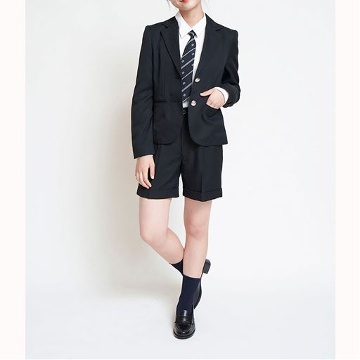 ショートパンツスーツ4点セット スクール 制服 セシール Cecile