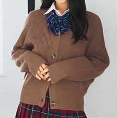 スクールカーディガン 女子 通販 セシール Cecile