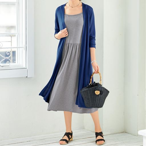 ぽっちゃりさんサイズ カップ付きキャミソール セシール Cecile