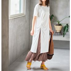 おすすめ 着やせが叶うチュニック 大きいサイズ プランプ 21autumn 通販 セシール Cecile