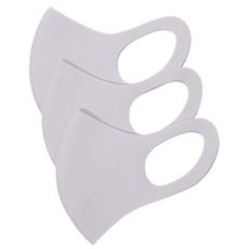 ひんやりタッチ3Dマスク(抗菌防臭・UVカット・吸水速乾・接触冷感)(3枚組)【パステルマスクCOOL】